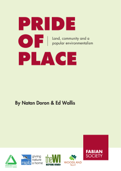 Pride of Place - Fabian Society