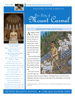 May 7, 2017 - Our Lady of Mount Carmel Church