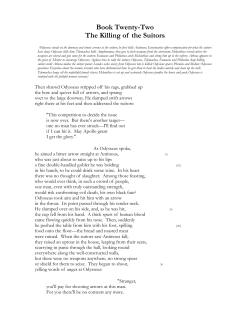 Book Twenty-Two The Killing of the Suitors