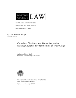 Churches, Charities, and Corrective Justice