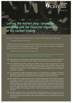 Letting the market play: corporate lobbying and the financial