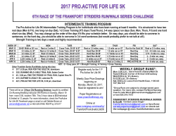 2017 Intermediate Training