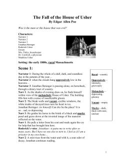The Fall of the House of Usher play