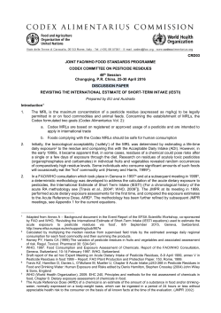 CRD03 - Food and Agriculture Organization of the United Nations