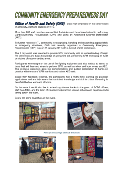 place high emphasis on the safety needs of all faculty, staff and