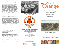 City of Orange