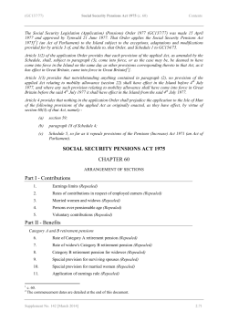 Social Security Pensions Act 1975