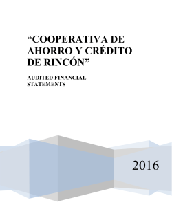 cooperativa de ahorro y cr&eacute;dito