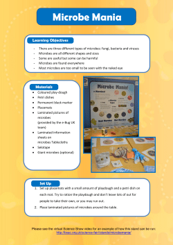 Microbe Mania - e-Bug