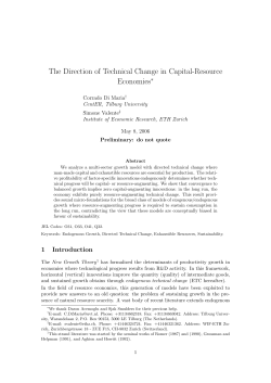 The Direction of Technical Change in Capital