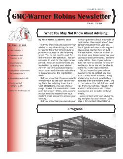 GMC-Warner Robins Newsletter