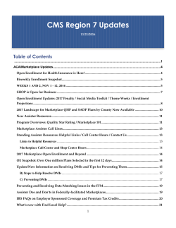 CMS Region 7 Updates - Missouri Hospital Association