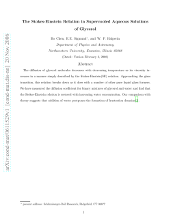 The Stokes-Einstein Relation in Supercooled Aqueous Solutions of
