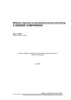 Metabolic responses to supramaximal exercise and training: