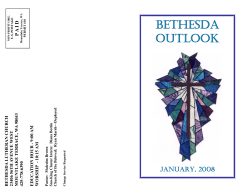 January 2008 - Bethesda Lutheran Church