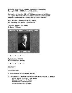 All Rights Reserved By HDM For This Digital Publication