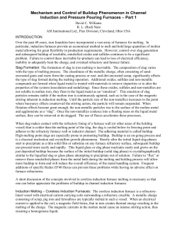 Mechanism and Control of Buildup Phenomenon in