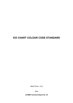 ice chart colour code standard