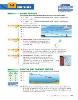 Exercises 8-4 - Spokane Public Schools