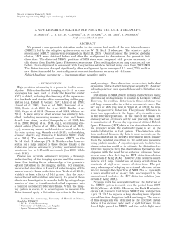Service et al. 2016 - WM Keck Observatory