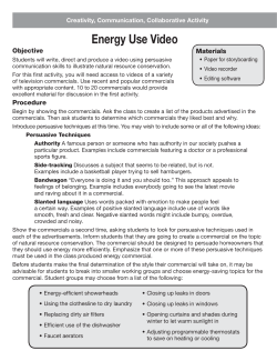 Energy Use Video
