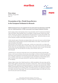 maribus - World Ocean Review