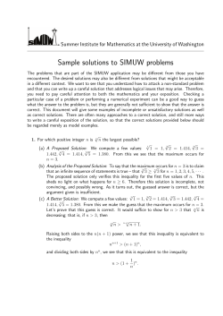 examples - University of Washington