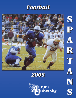 Football - Aurora University