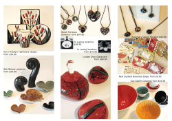 Kevin Kilsby`s Tableware ranges from $34.90 Bob