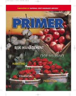 primer - Field Crops Team