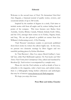 Editorial and Contents