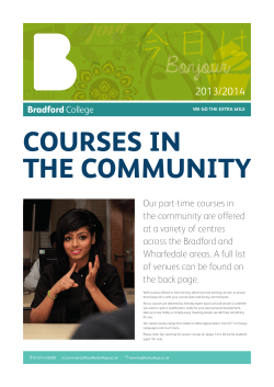 courses in the community