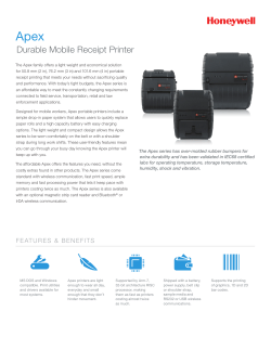 Data Sheet  - Datamax