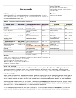 DISCOVERING PI