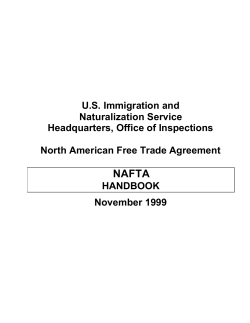 NAFTA Handbook