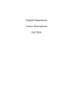 Fall 2016 - SIU - Southern Illinois University