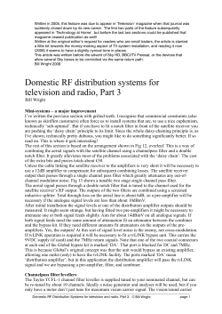 Part 3 - Wright`s Aerials