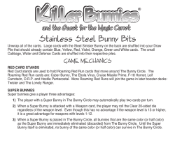 Stainless Steel Bunny Bits