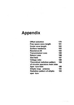 Appendix - Shodhganga