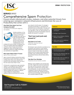 Comprehensive Spam Protection