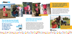 Jars of Change Leaflet