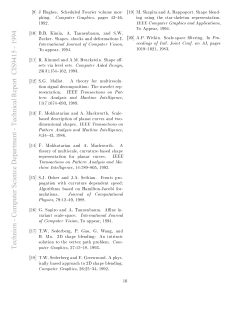 Technical Report CIS9415 - 1994