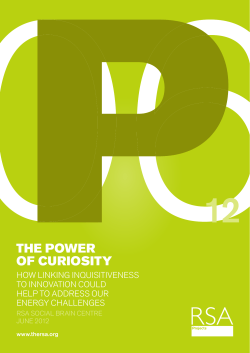 the power of curiosity