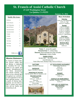 St. Francis of Assisi Catholic Church