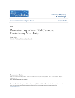 Deconstructing an Icon: Fidel Castro and