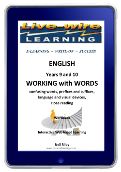 ENGLISH - Livewire Learning