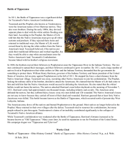Battle of Tippecanoe - Early American History
