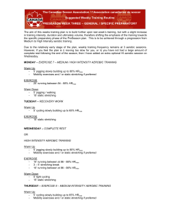 The Canadian Soccer Association / l`Association