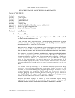 Min. Res. Stand. for Ind. and Grp. Hlth.