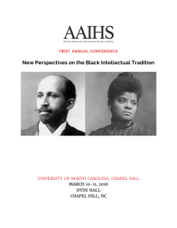 New Perspectives on the Black Intellectual Tradition